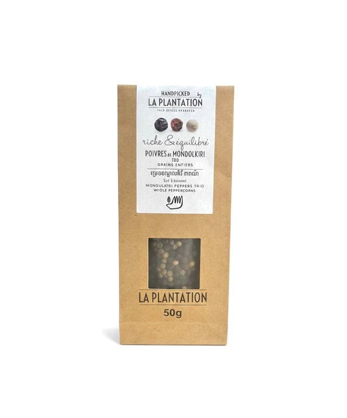 Mundulkiri Trio Pepper 50g Recycled