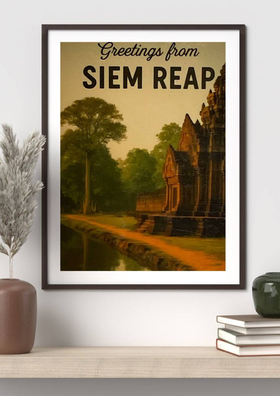 Greetings from Siem Reap (A4)