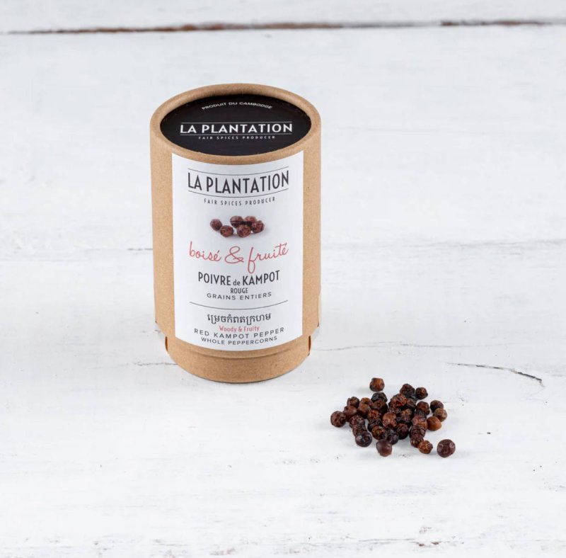 Poivre Rouge de Kampot 50g – Tube