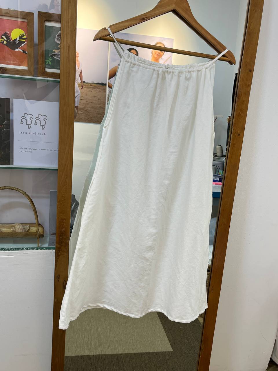 Summer Dress White Size M