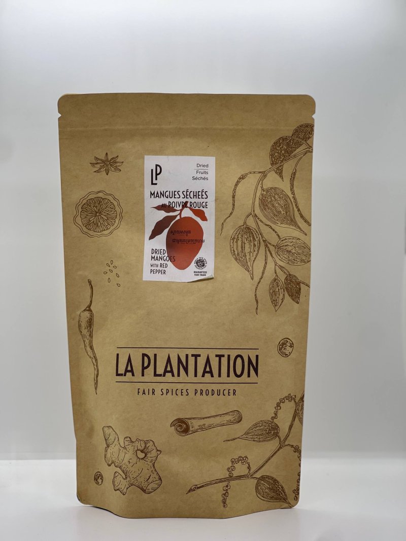 Dried Mango with Red Kampot Pepper