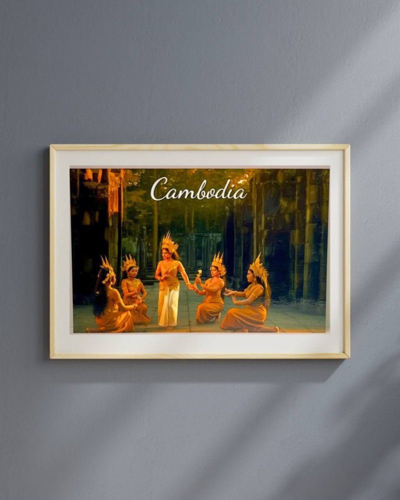 A6 Cambodia Apsara