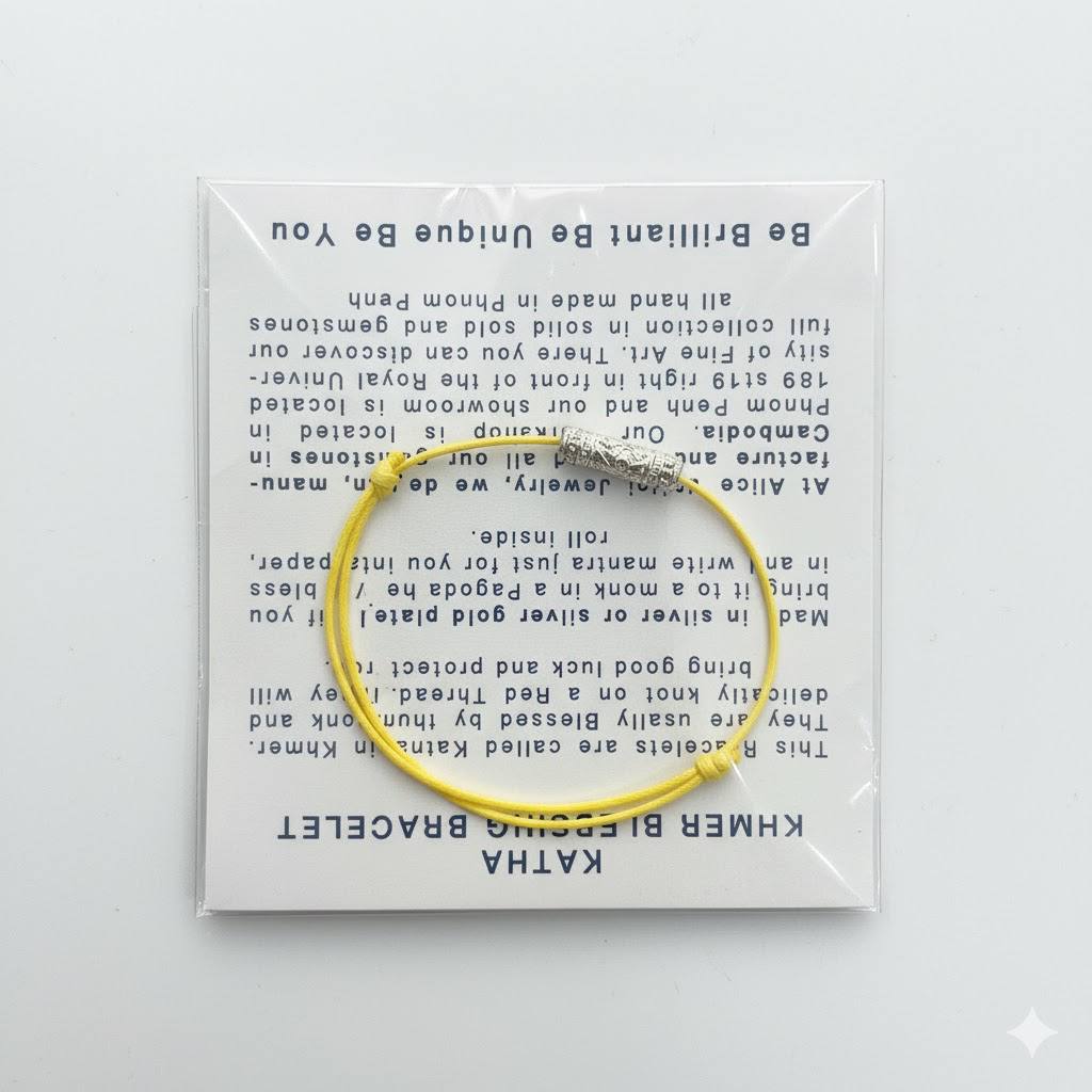 KATHA TOUICH SILVER YELLOW