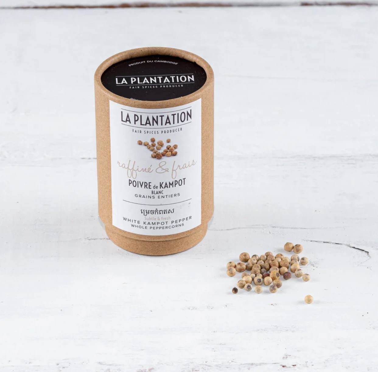 White Kampot Pepper 50g TUBE