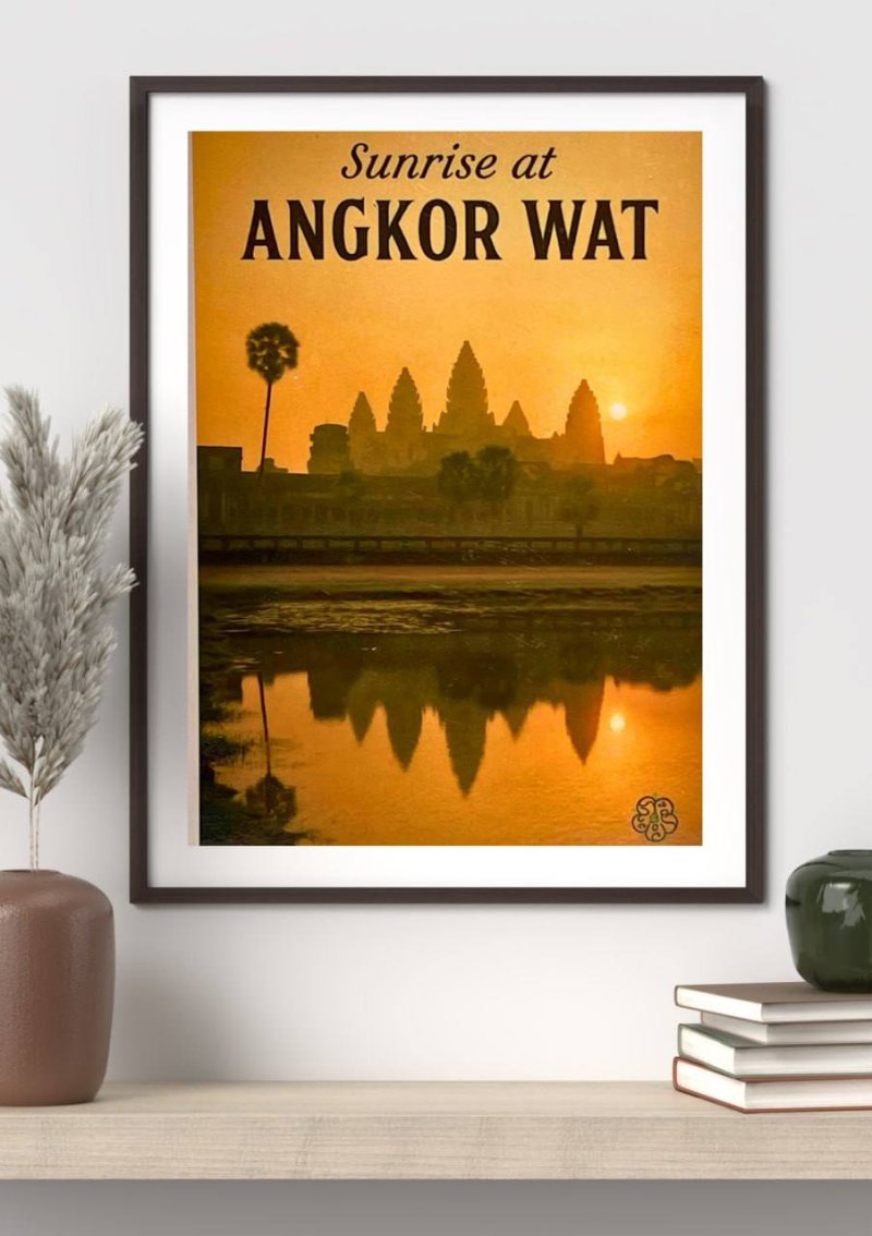 Sunrise at Angkor Wat (A4)