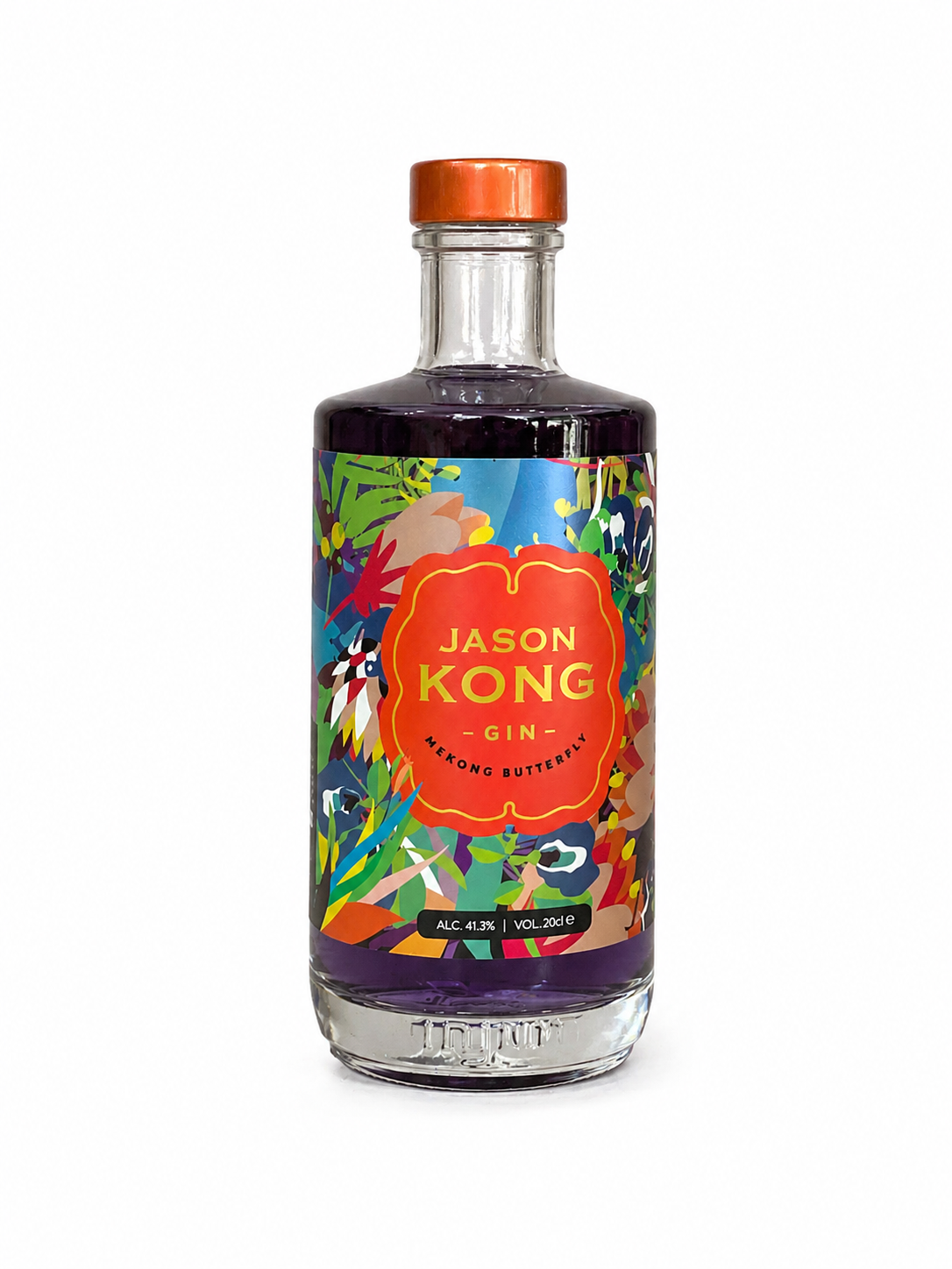 Jason Kong Buterfly Pea Gin 200ml