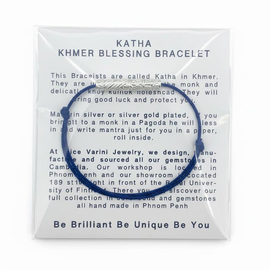 KATHA THOM SILVER NAVY