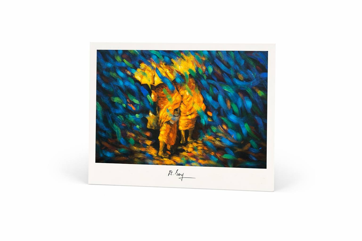 Carte postale - Nature et religion