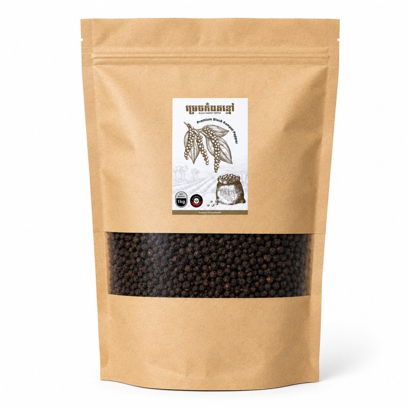 Kabas Black Kampot Pepper 1kg