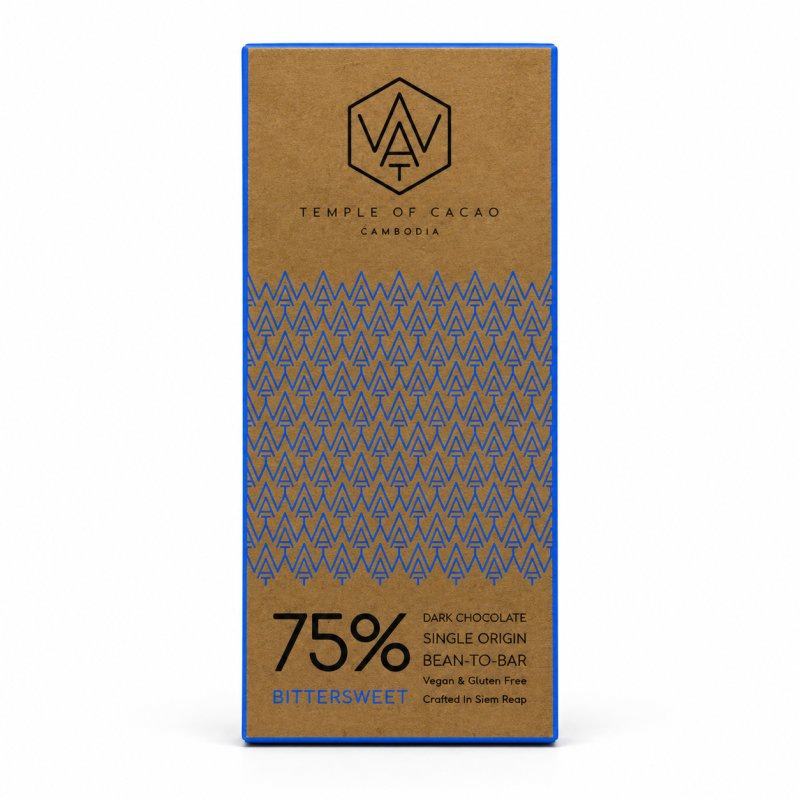 Mini chocolate Bars 28gr 75% Bittersweet