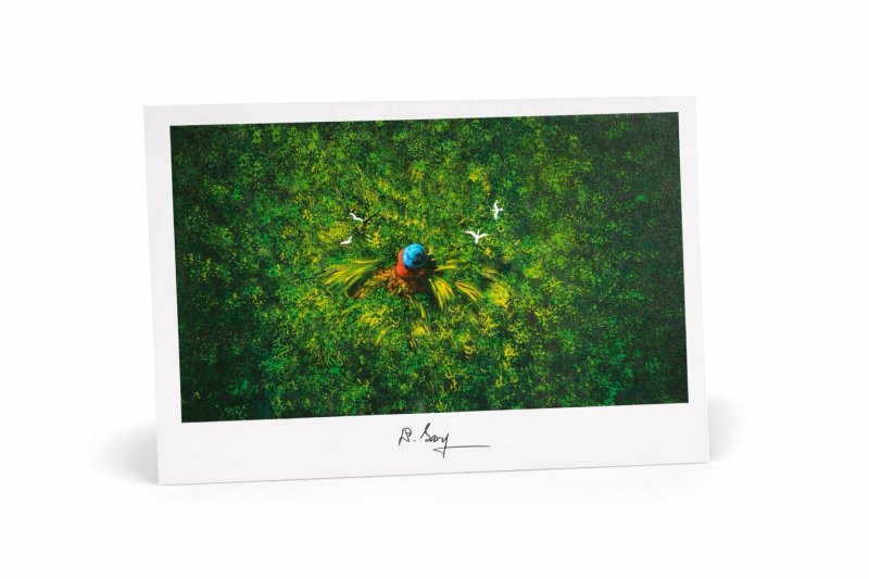 Carte postale - Au coeur de l'effort