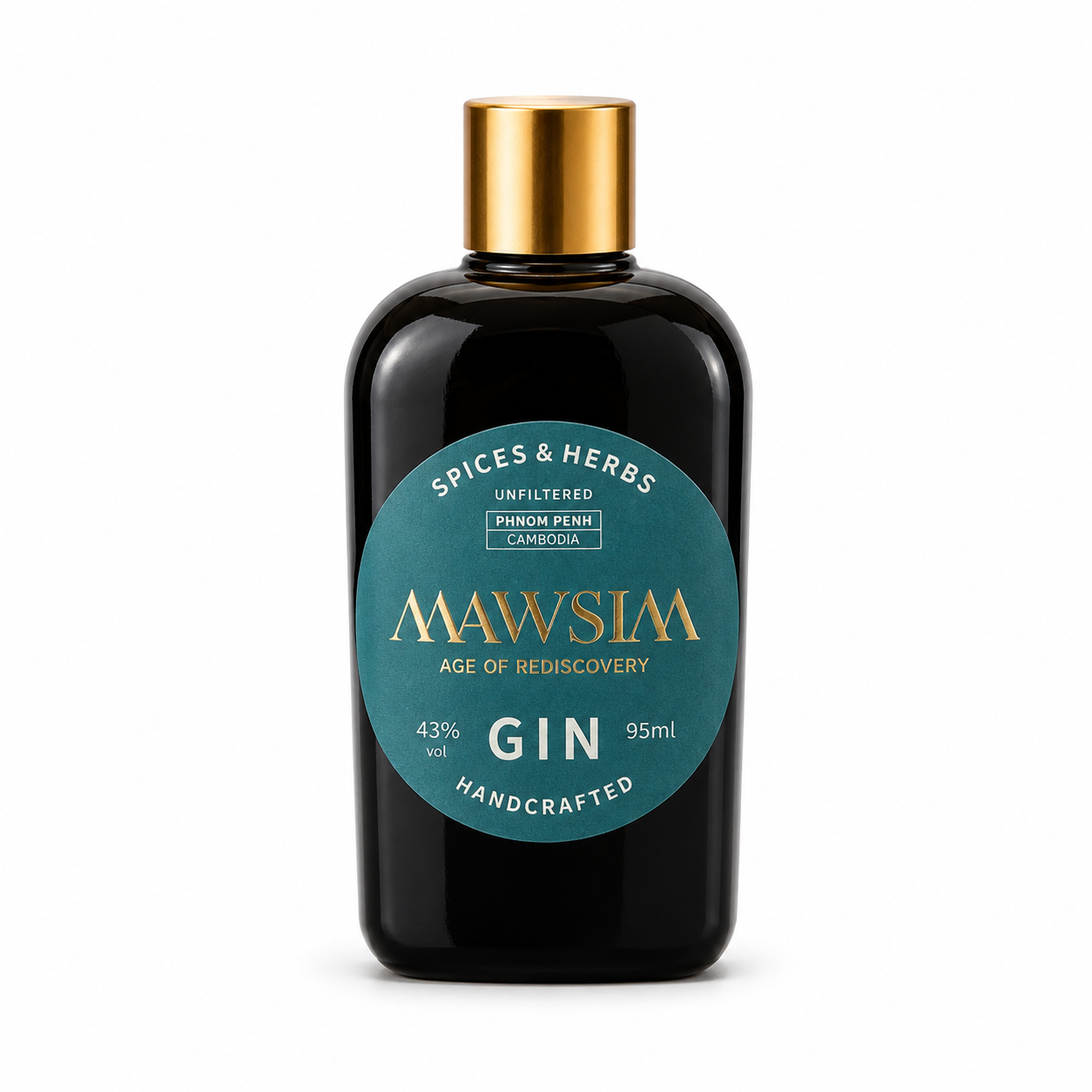 MAWSIM GIN SPICES & HERBS Mini Bottle 95ml