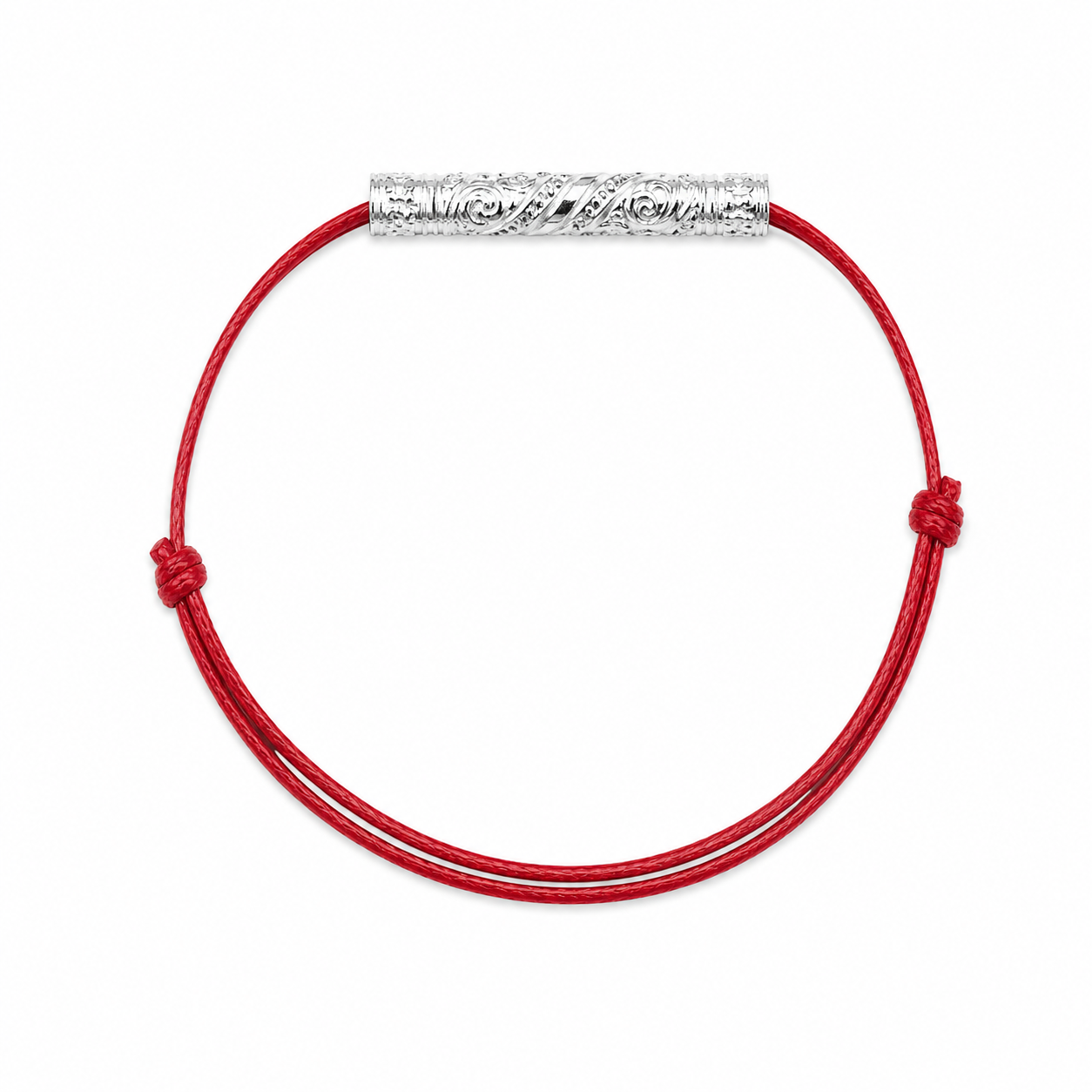 KATHA THOM SILVER RED
