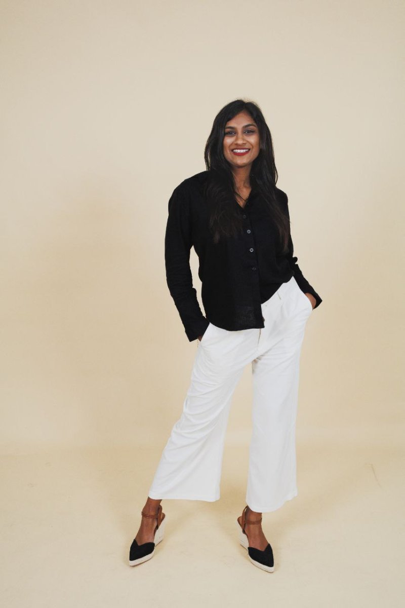 Large Pants White L
