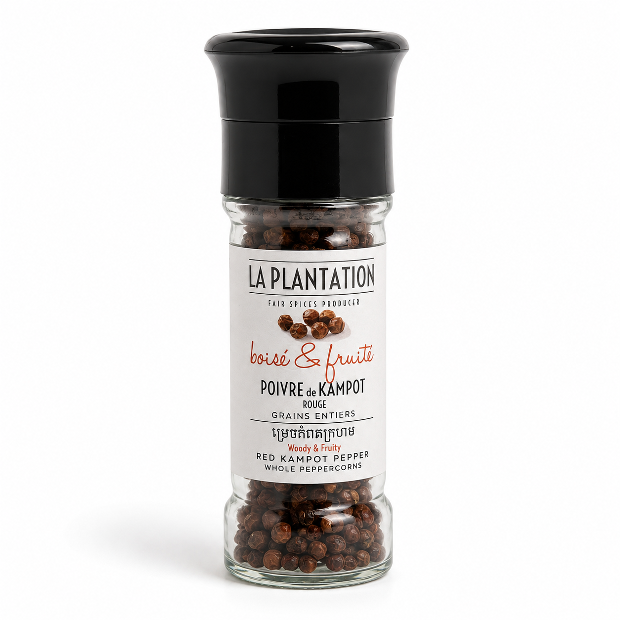 Red Kampot Pepper 55g Grinder