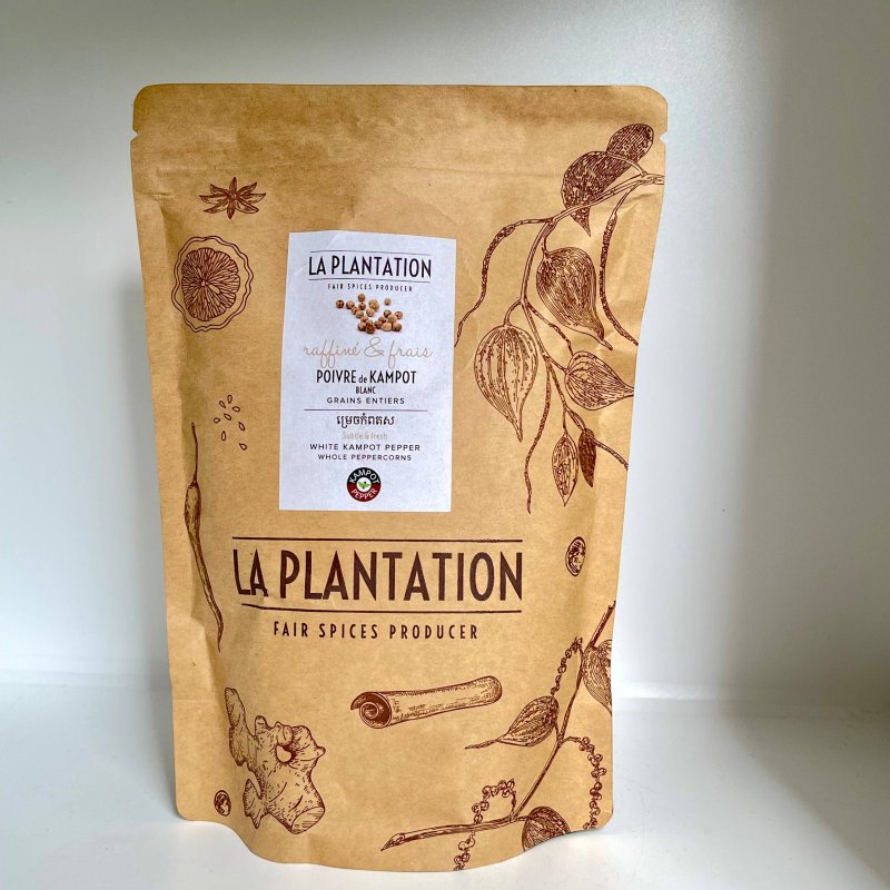 Poivre Blanc de Kampot 500g