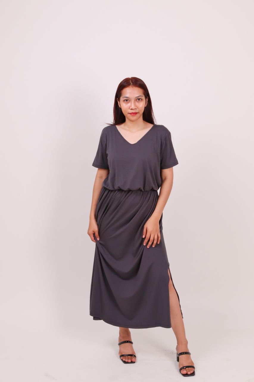 Long Dress Cotton Jersey M