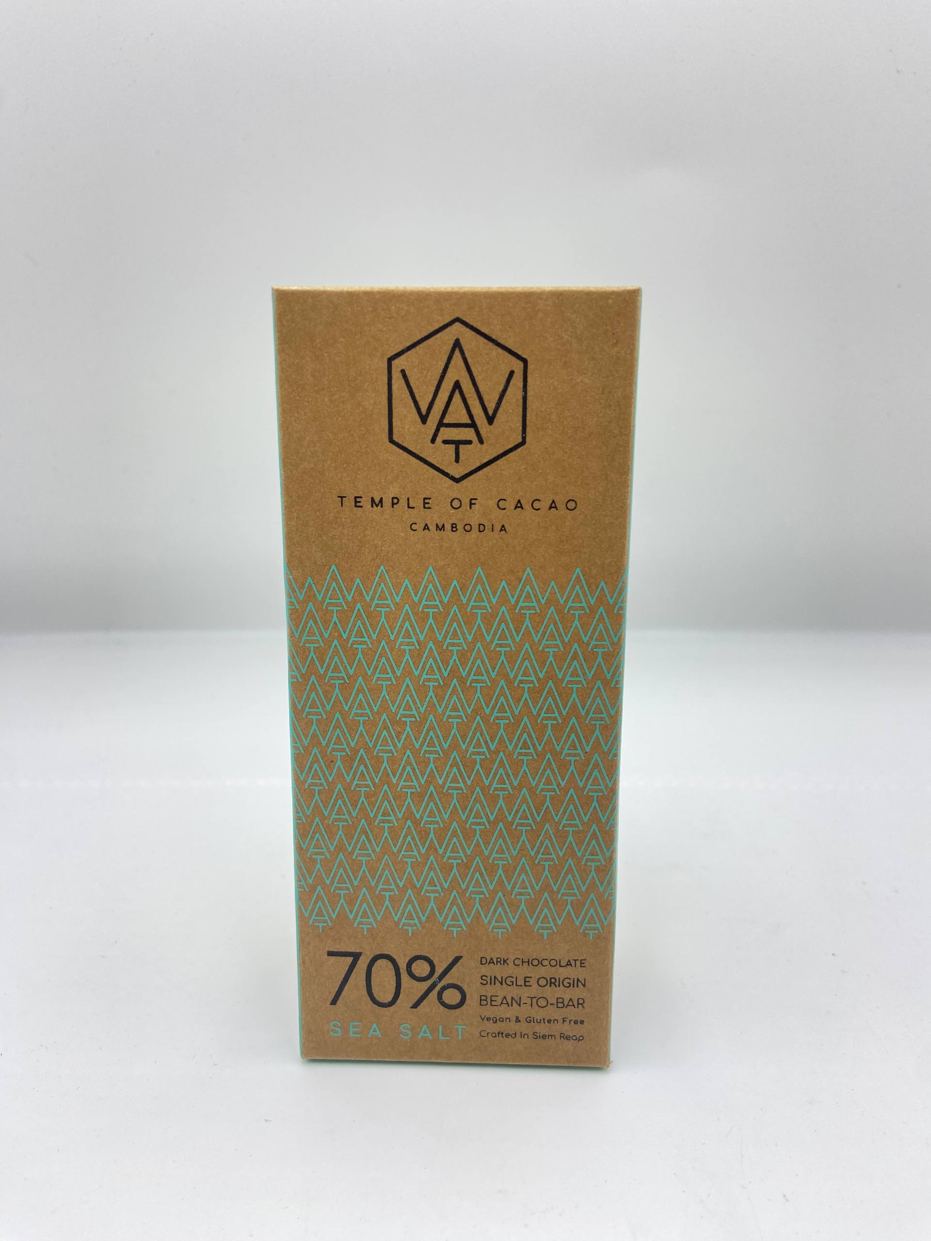 Mini chocolate Bars 28gr 70% Sea salt