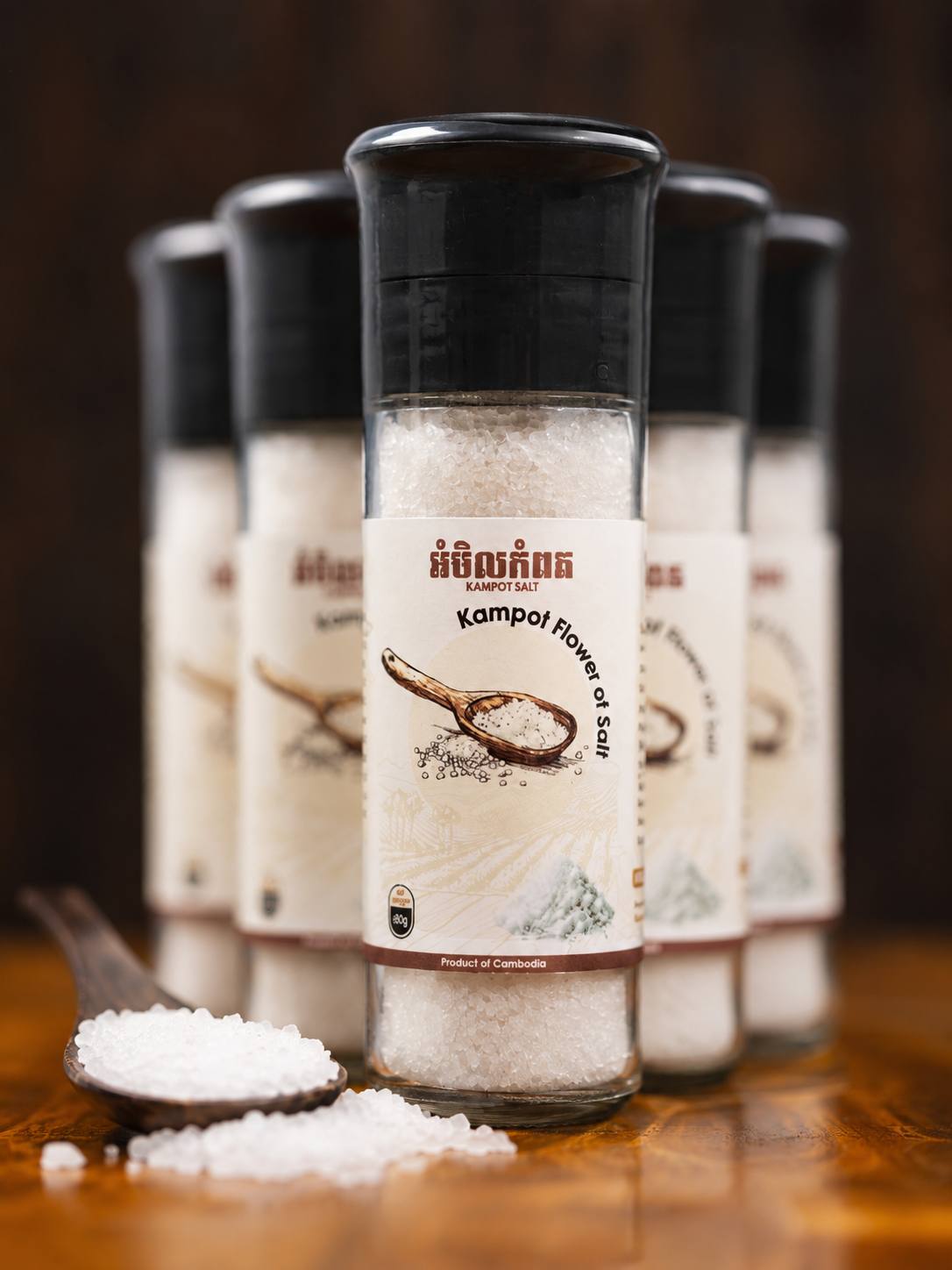 Kampot Salt 88G Grinder
