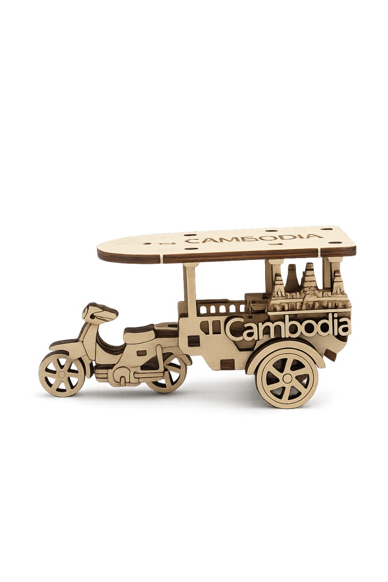 Wooden Tuk Tuk Souvenir