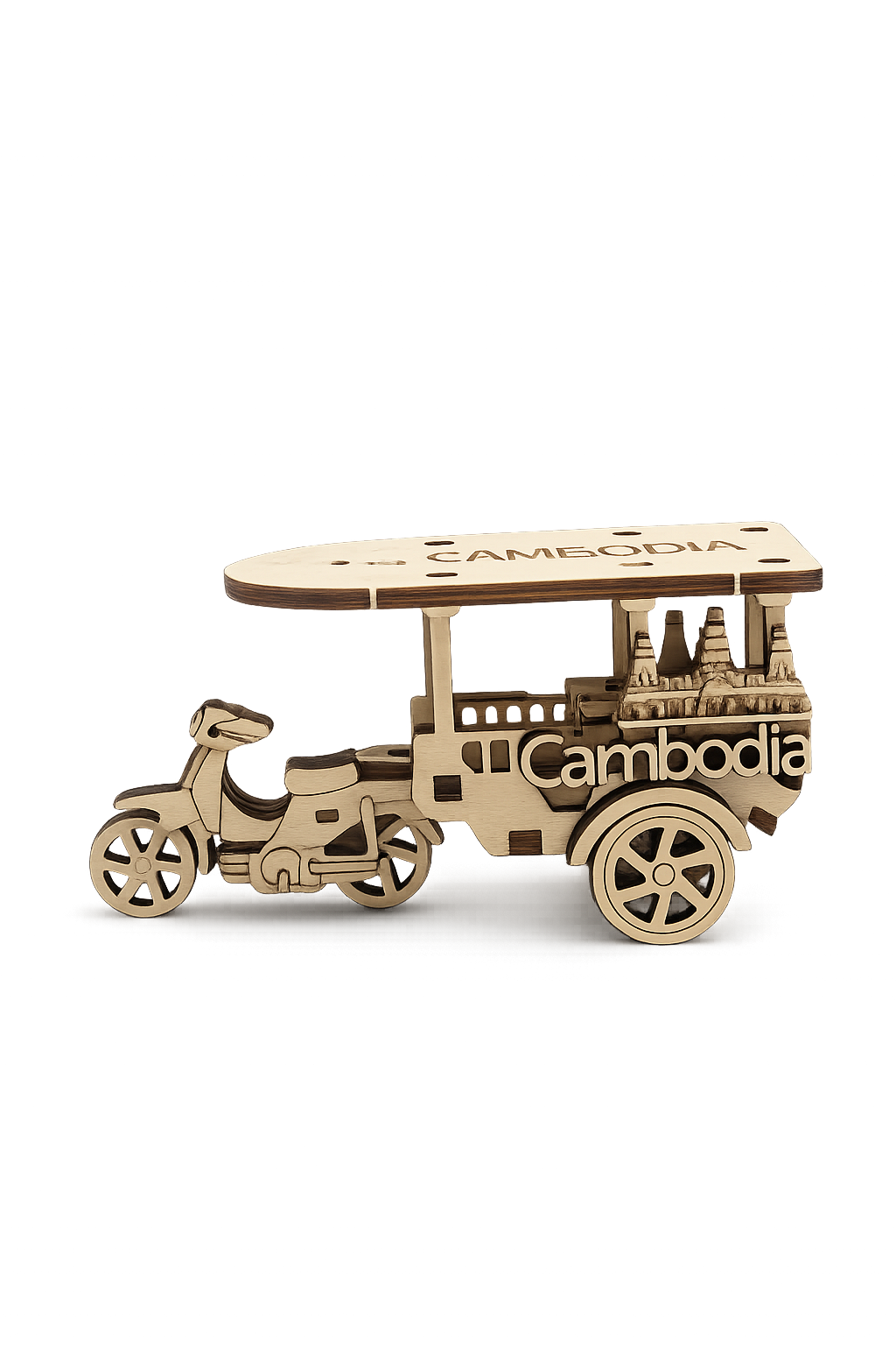Tuk Tuk en Bois – Souvenir Artisanal