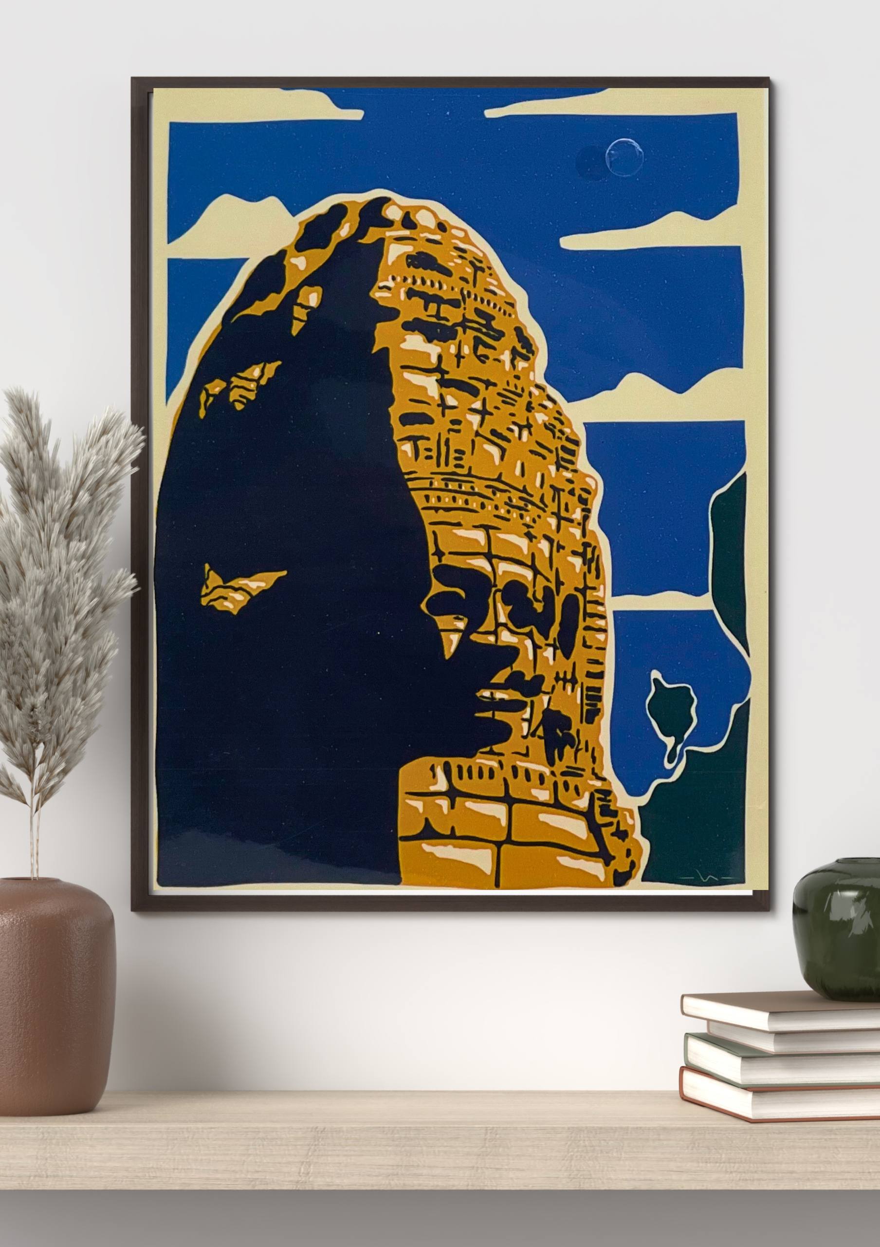 A3 size Art Print Bayon Temple