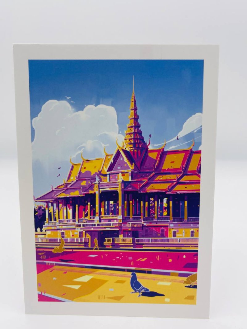 Postcard Royal Palace by library kh