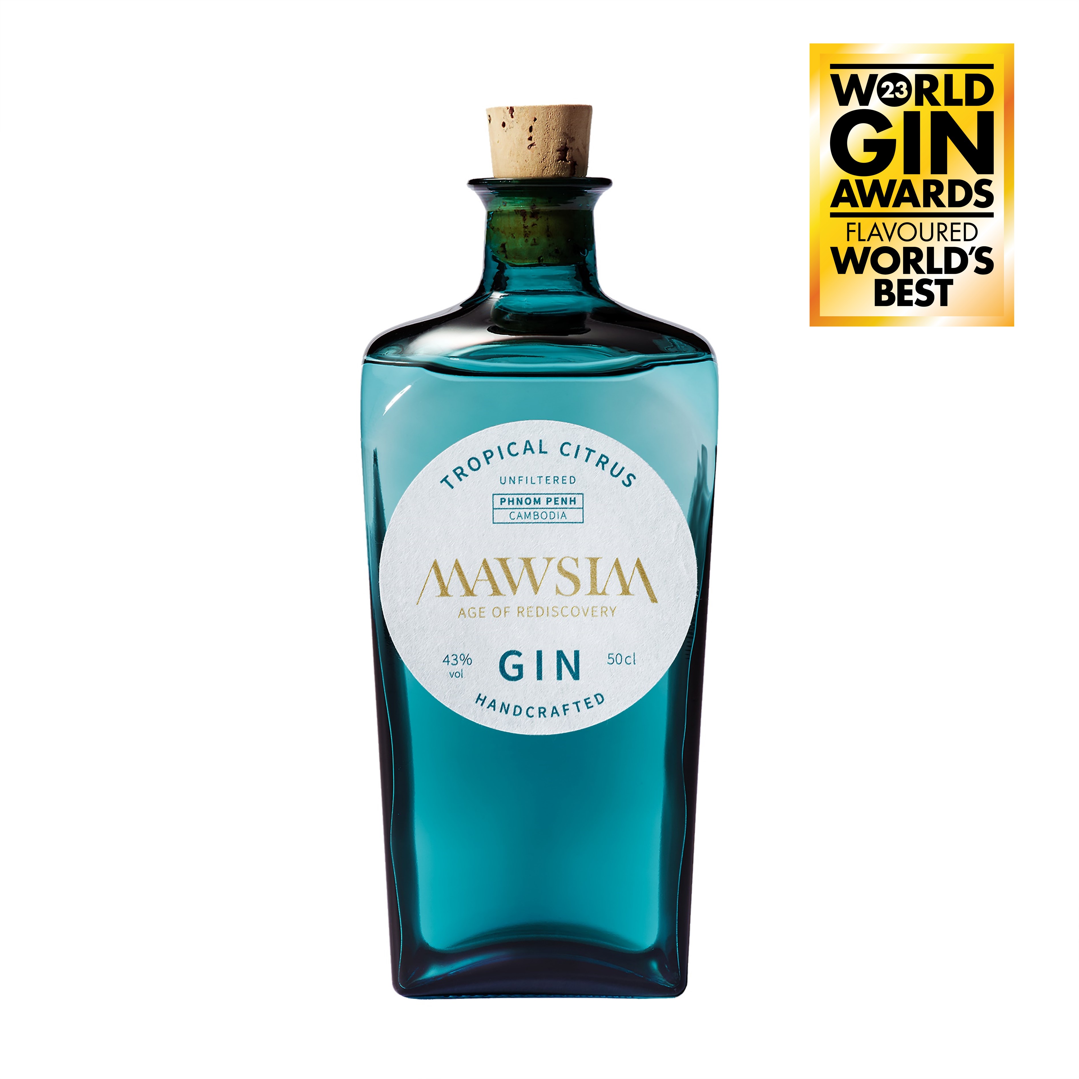 MAWSIM GIN TROPICAL CITRUS 500ml