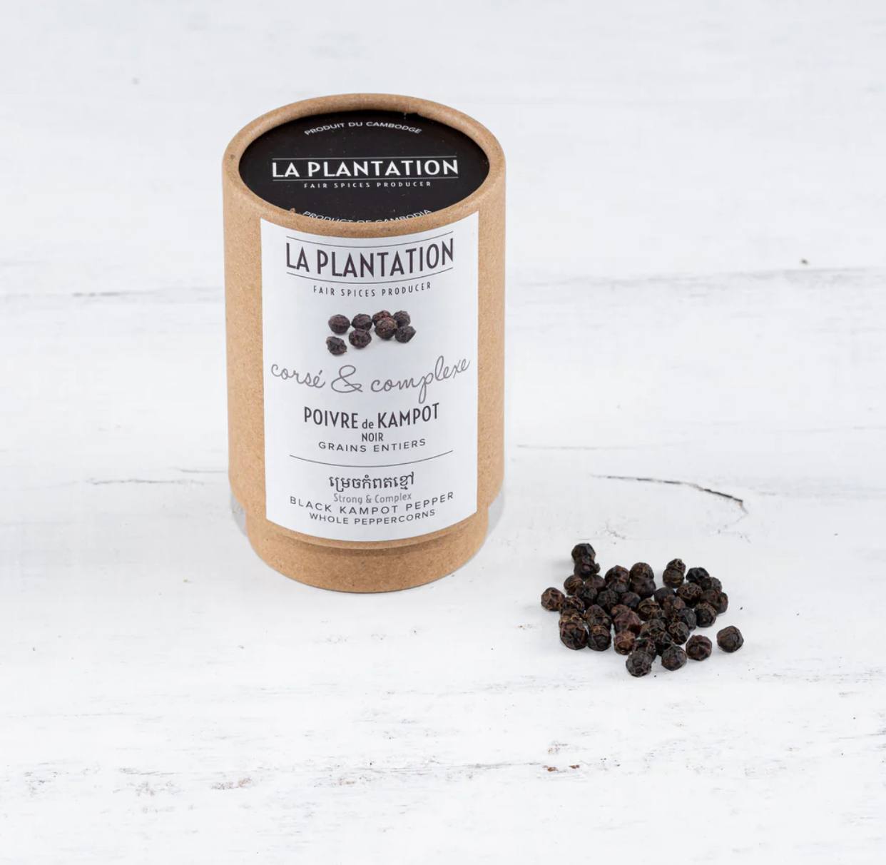 Black Kampot Pepper 50g TUBE