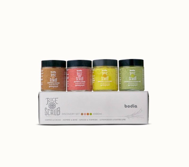 Body Scrub - 4 mini rice scrub