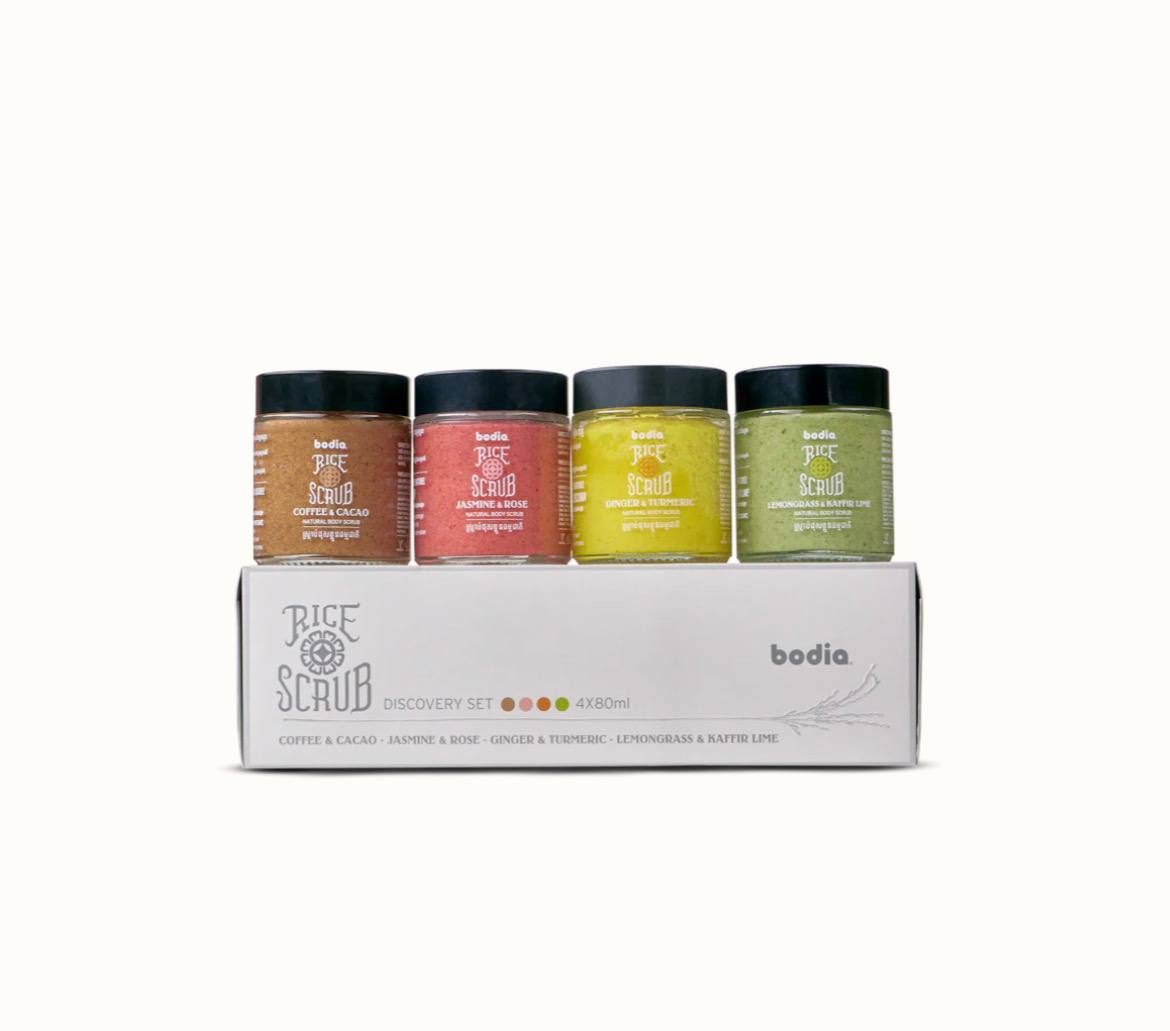 Body Scrub - 4 mini rice scrub