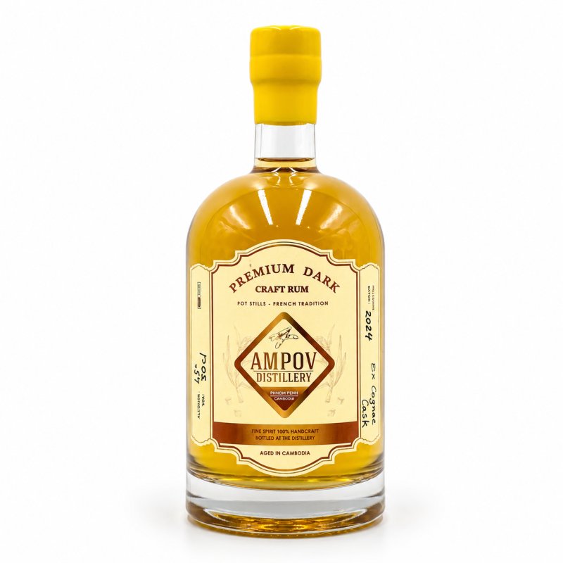 AMPOV RHUM AMBER 45%, 50CL