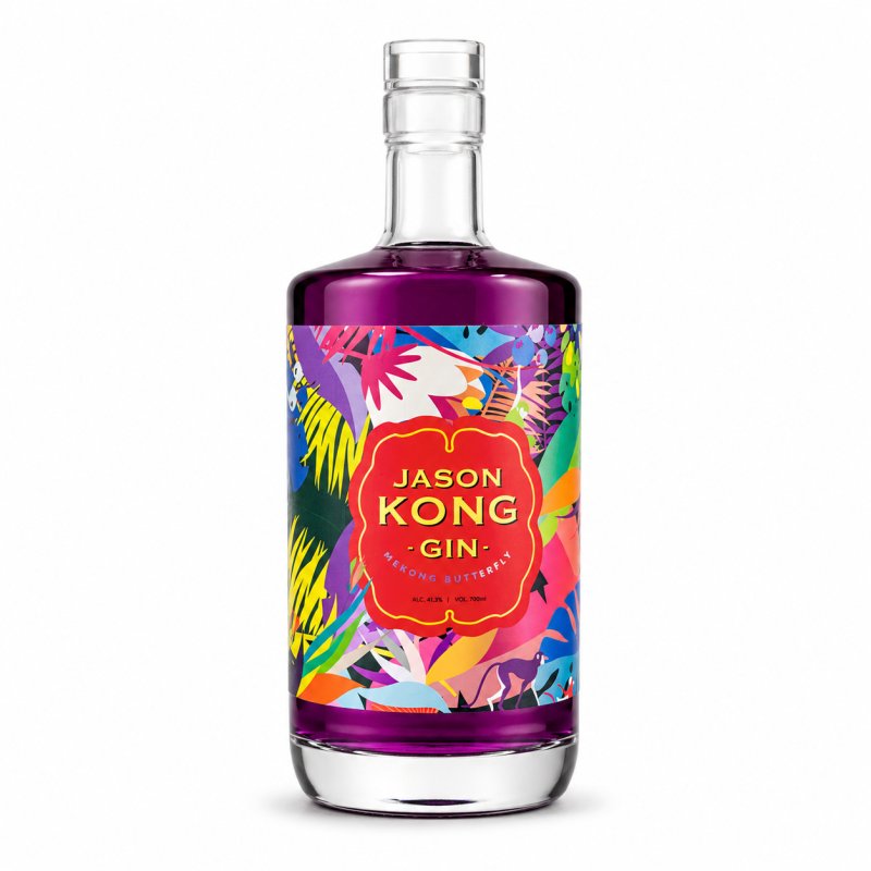 Jason Kong Buterfly Pea Gin
