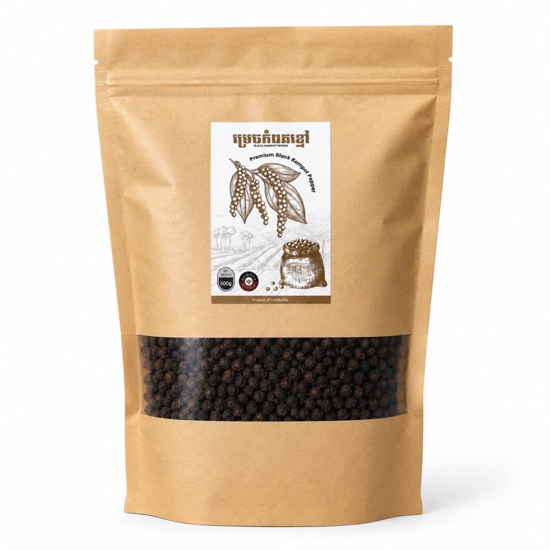 Kabas Black Kampot Pepper 500g