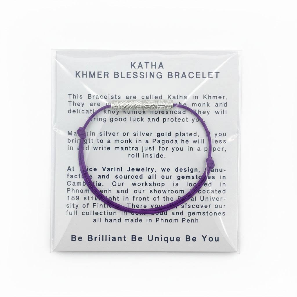 KATHA THOM SILVER PURPLE