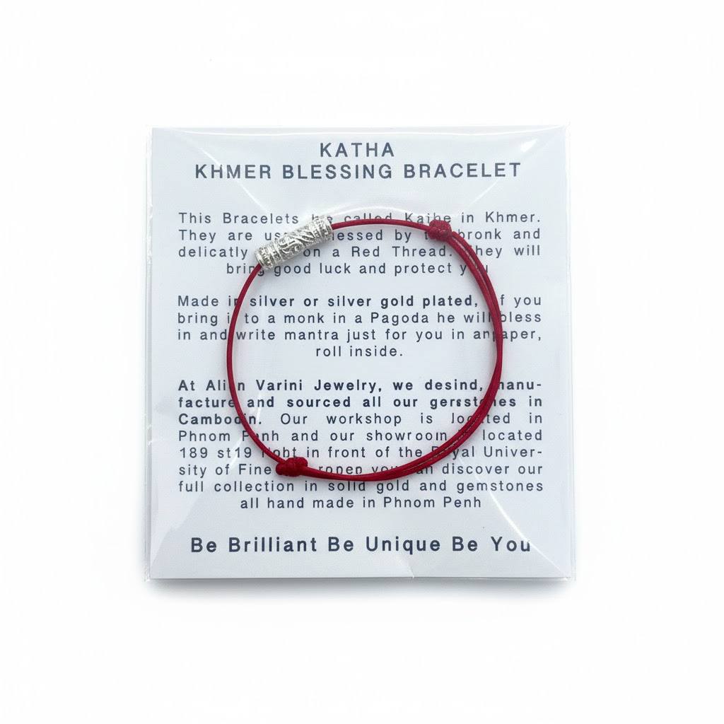 KATHA TOUICH SILVER RED