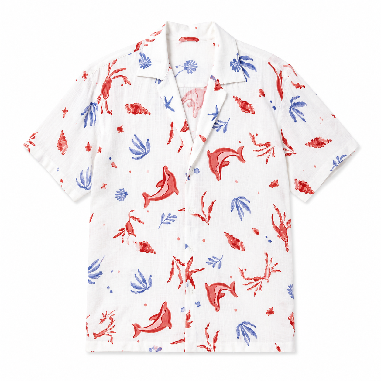 MEN'S: SHORT SLEEVE SHIRT-BEACH-S