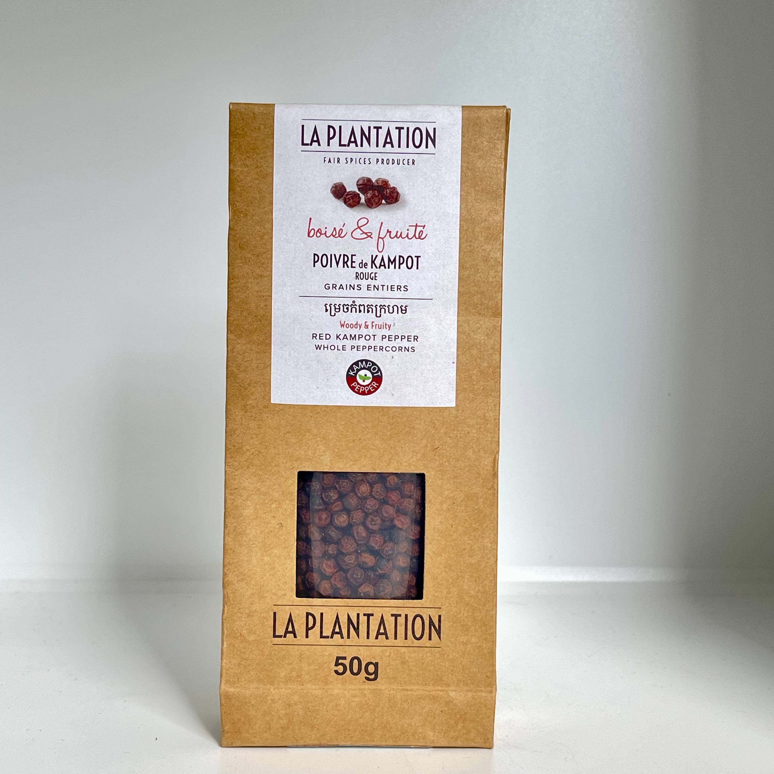 Red Kampot Pepper 50g Recycle paper