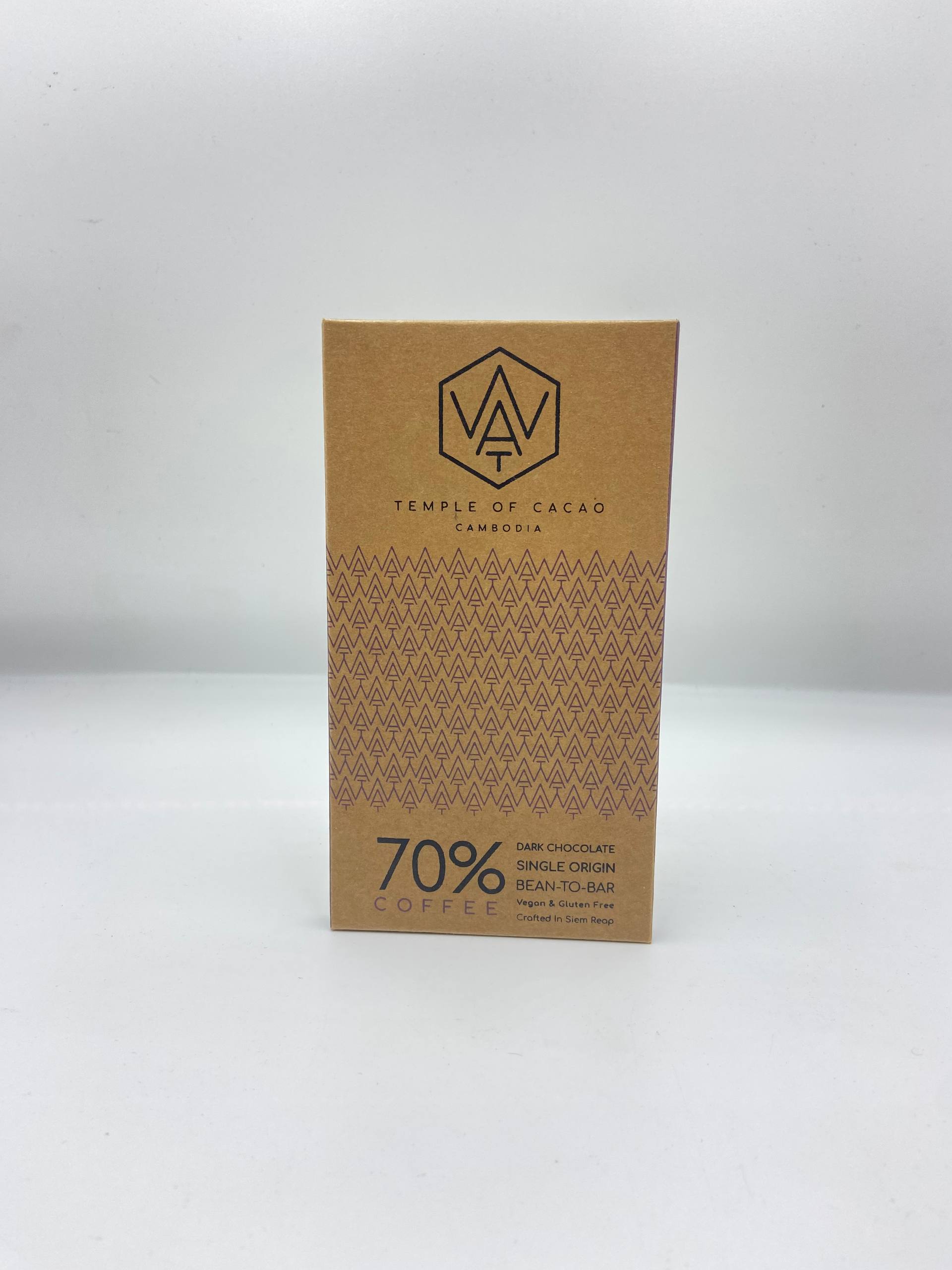 chocolate Bars 70gr 70% Coffee