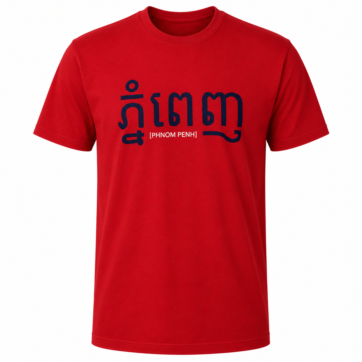 MEN PHNOM PENH RED L