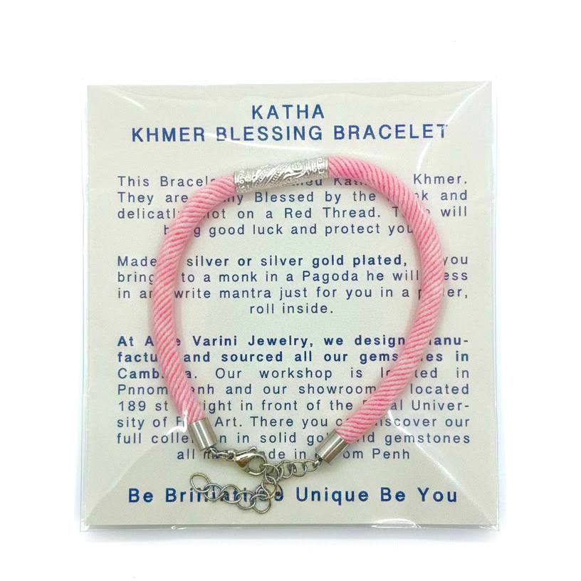 KATHA BOLD SILVER BABY PINK