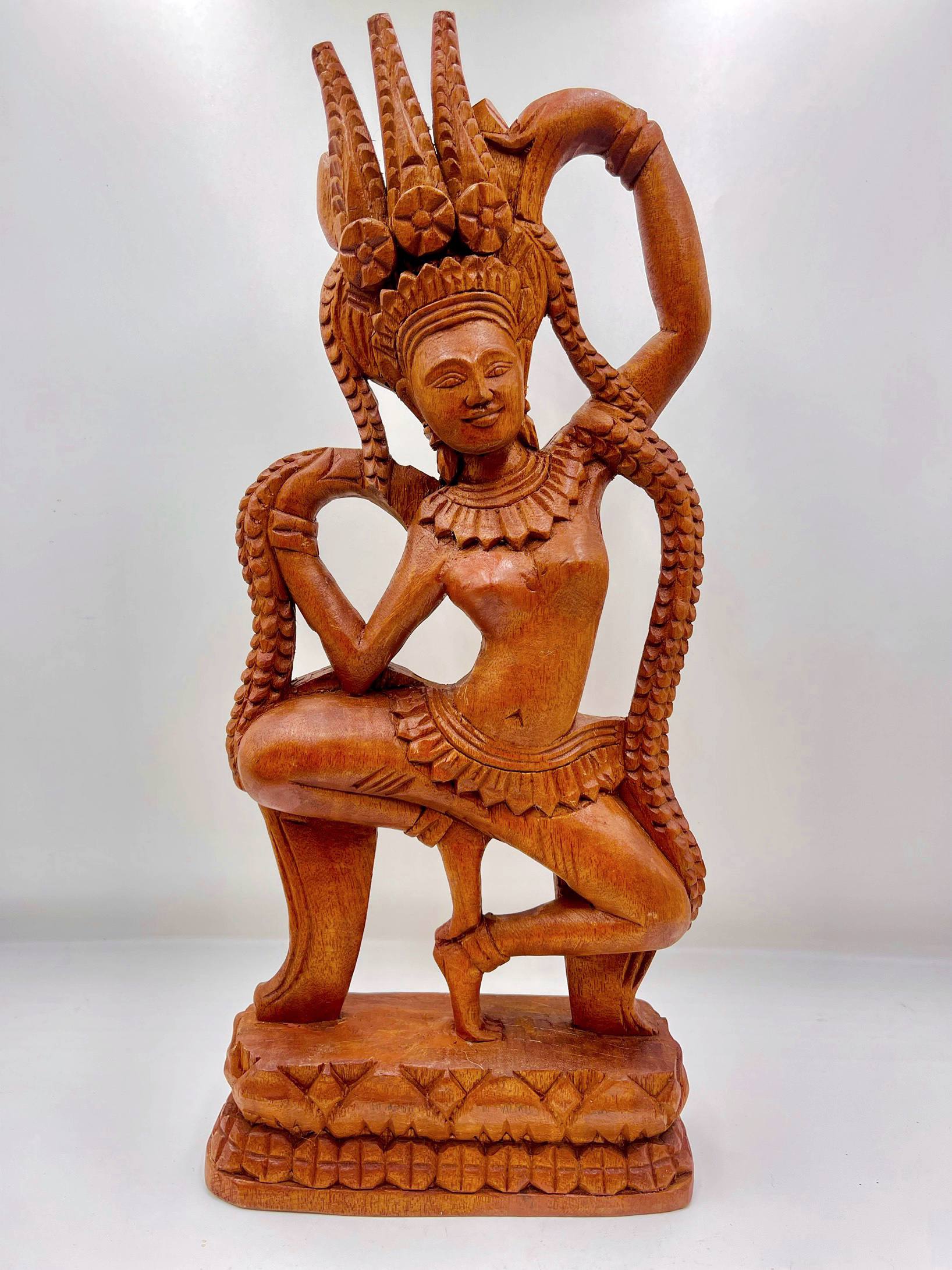 Wood Apsara (30cm)