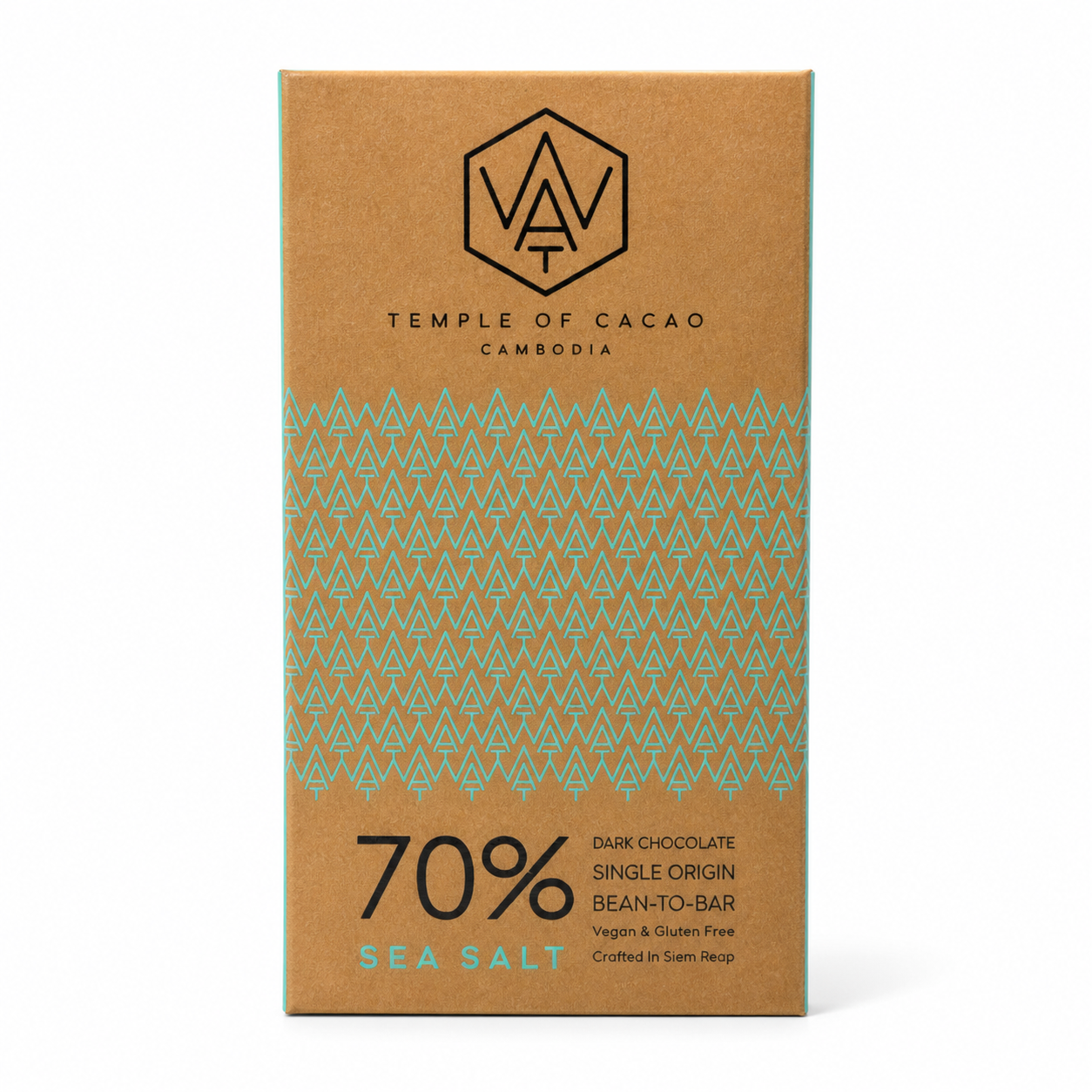 chocolate Bars 70gr 70% Sea salt