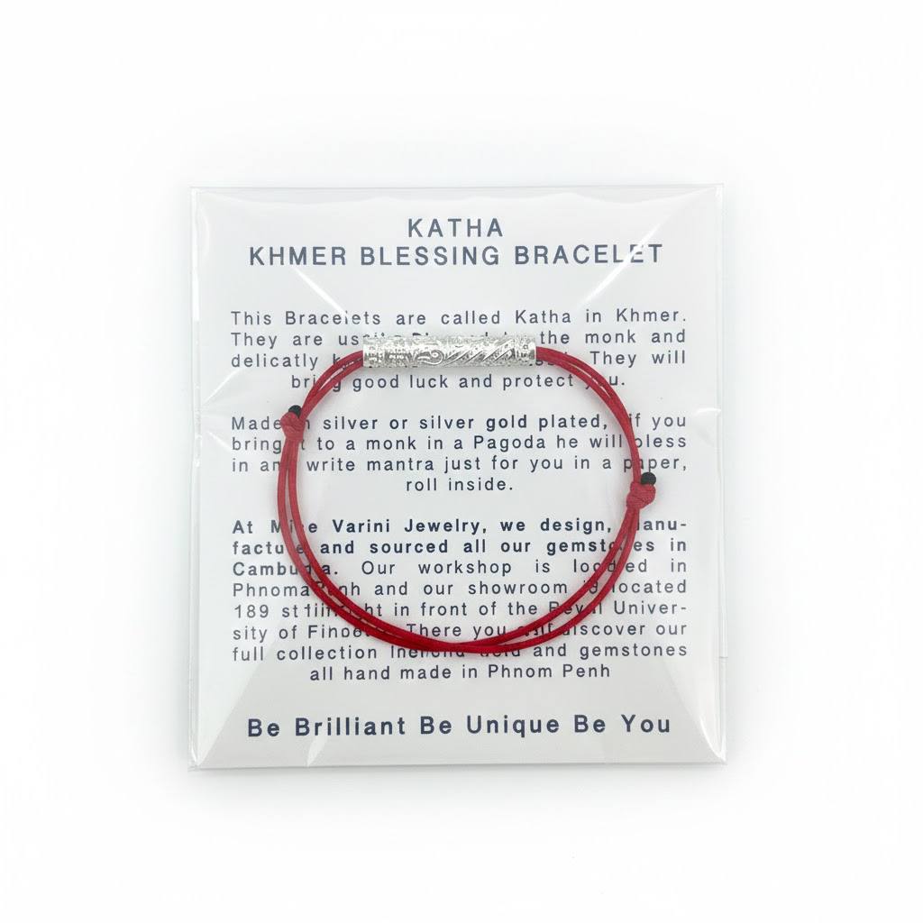 KATHA THOM SILVER RED