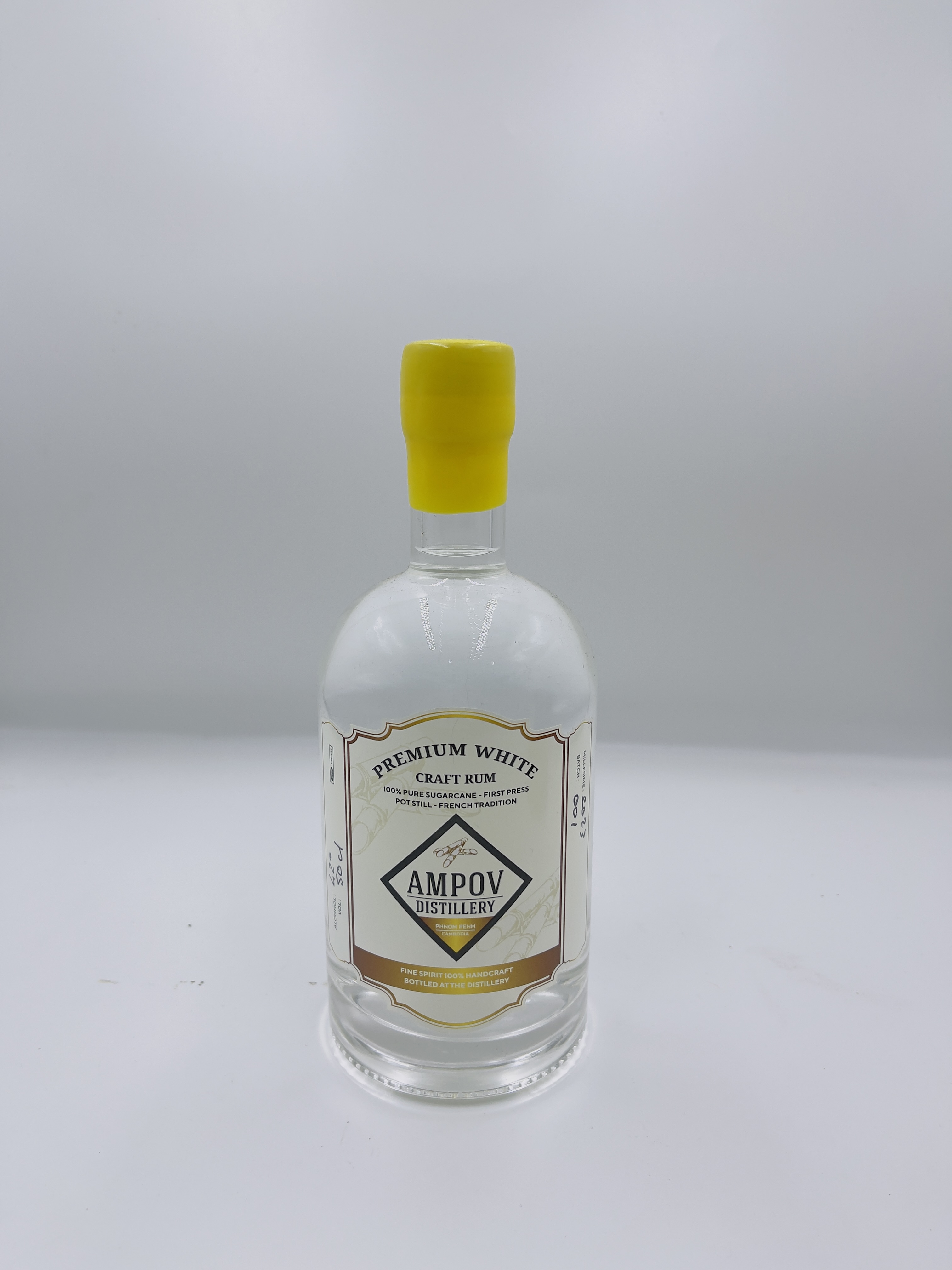 AMPOV RHUM WHITE 42%, 50CL